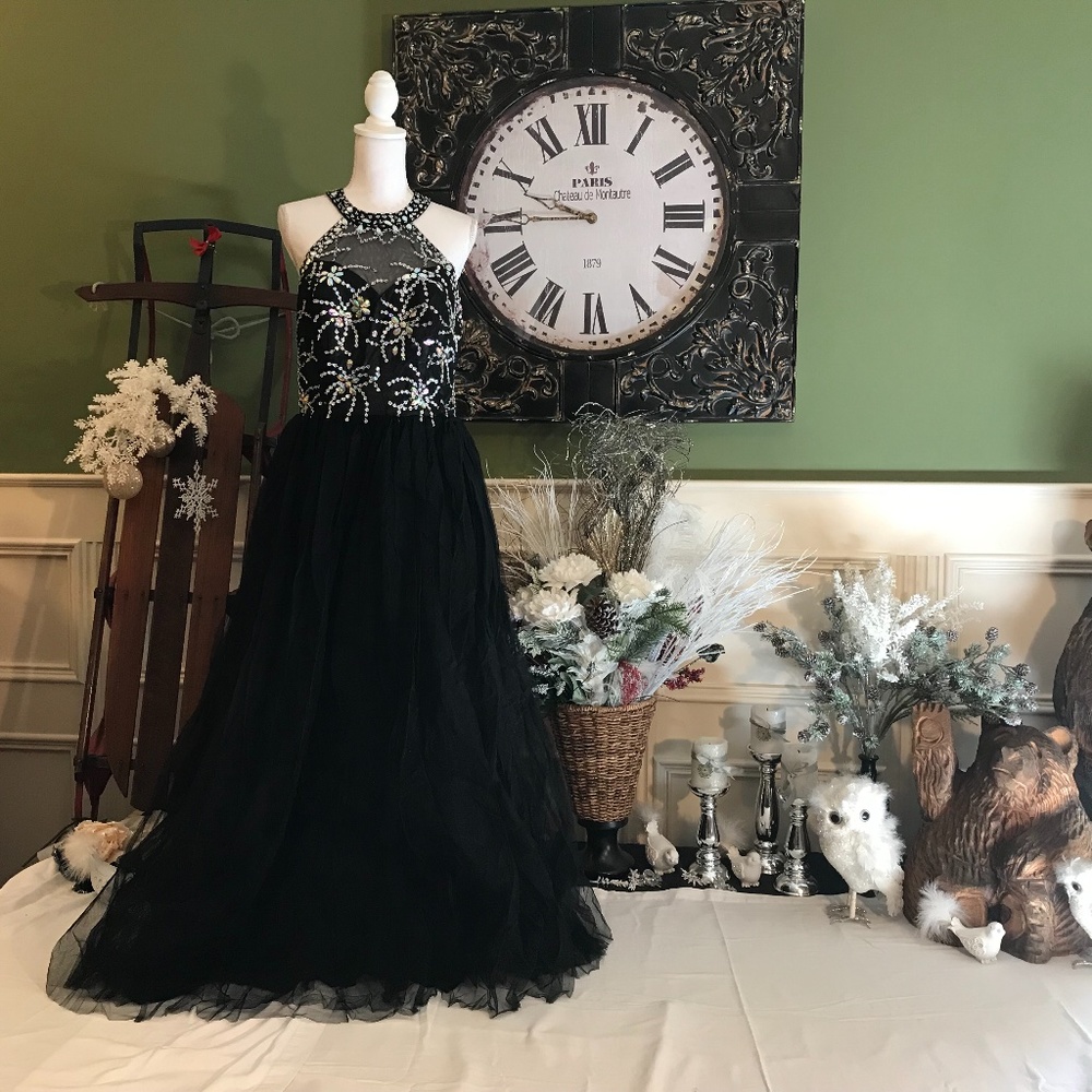 Formal evening Prom dress tulle gown - Picture 1 of 10